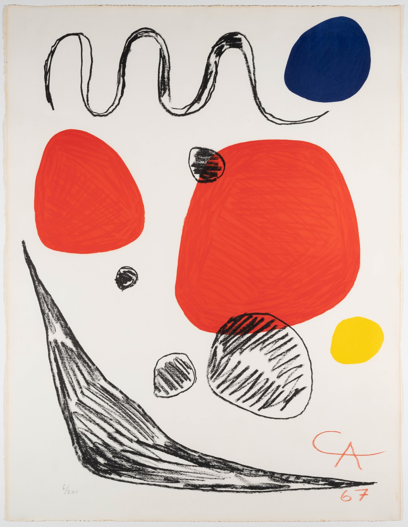 Alexander Calder: ohne Titel, 1967